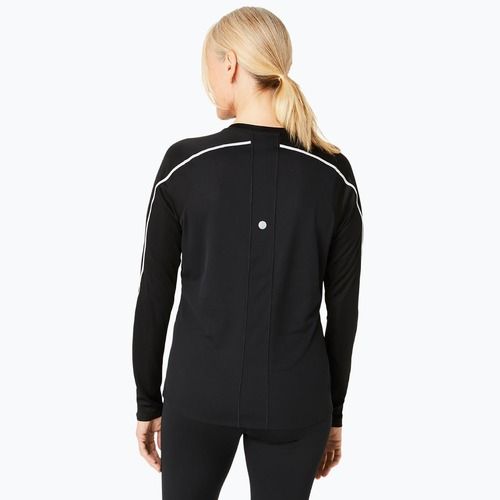 Longsleeve do biegania damski ASICS Road Lite-Show performance black