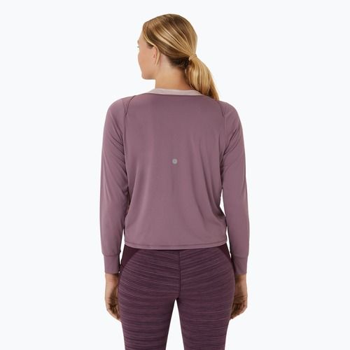 Longsleeve + koszulka do biegania damska ASICS Nagino Run dusty mauve/watershed rose