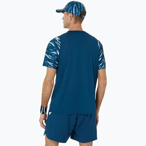 Koszulka tenisowa męska ASICS Game Top mako blue