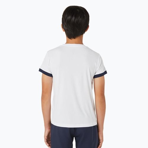 Koszulka dziecięca ASICS Tennis Top brilliant white/midnight