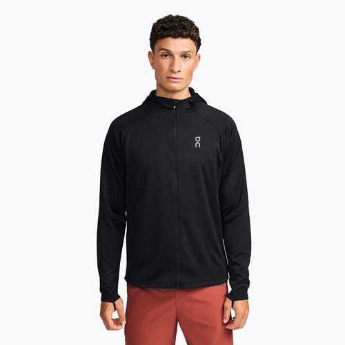 Bluza do biegania męska On Climate Zip Hoodie black
