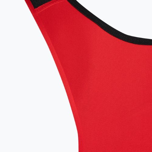 Trykot zapaśniczy męski Nike Weightlifting Singlet scarlet/black
