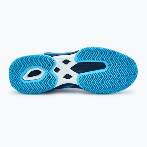 Buty do tenisa męskie Mizuno Wave Exceed Light 2 CC mugen blue/ white/ river blue