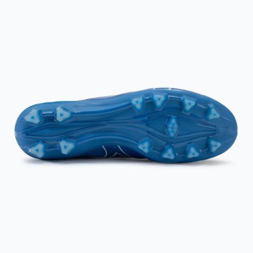 Buty piłkarskie męskie Mizuno α Pro FG white/laser blue/gold