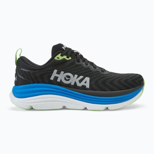 Buty do biegania męskie HOKA Gaviota 5 black/electric cobalt