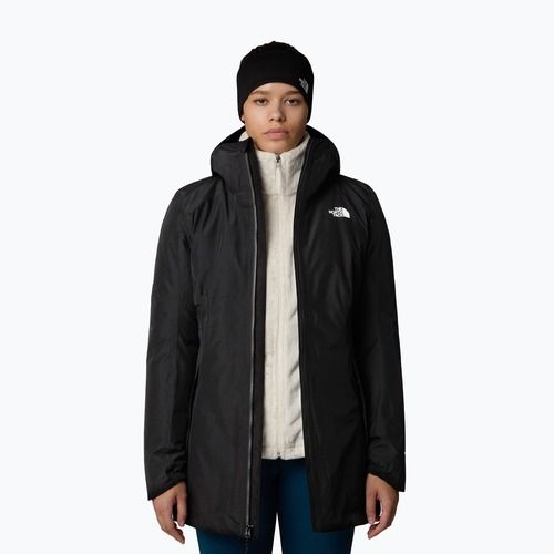 Kurtka zimowa damska The North Face Hikesteller Insulated Parka black/black/npf