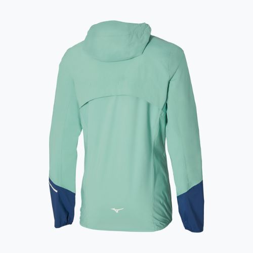 Kurtka do biegania damska Mizuno Waterproof 20K ER dusty jade