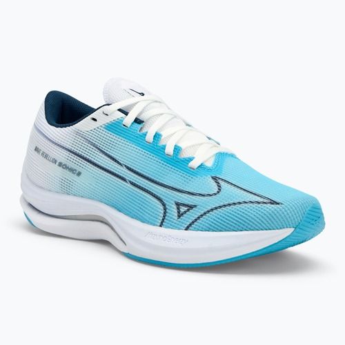 Buty do biegania damskie Mizuno Wave Rebellion Sonic 2 river blue/blue wing teal/white