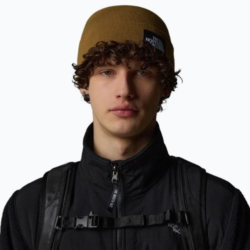 Czapka zimowa The North Face Dock Worker Recycled utility brown