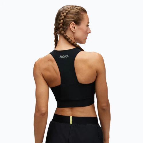 Biustonosz treningowy HOKA Race Day black