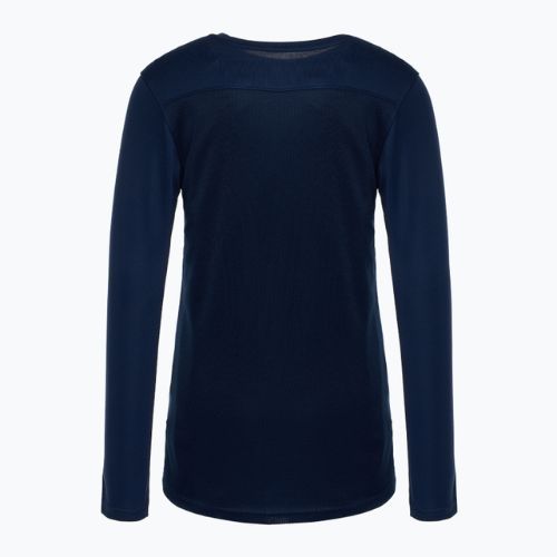 Longsleeve piłkarski dziecięcy Nike Dri-Fit Park VII midnight navy/white