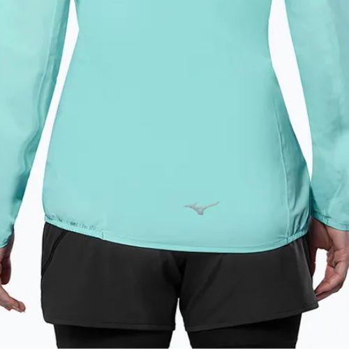 Kurtka do biegania damska Mizuno Waterproof 20K ER eggshell blue