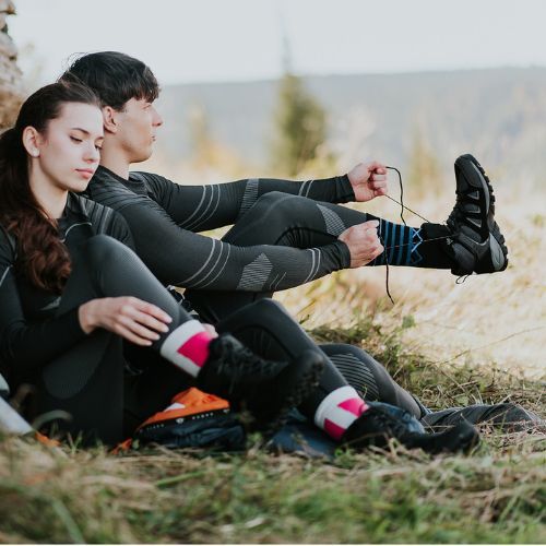 Buty trekkingowe męskie KADVA Traver Low WaterProof czarny