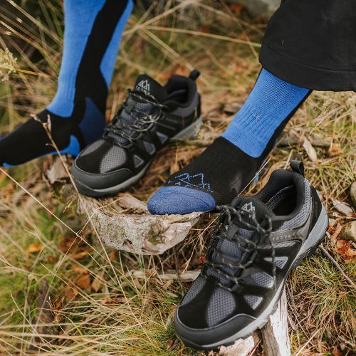Buty trekkingowe męskie KADVA Traver Low WaterProof czarny
