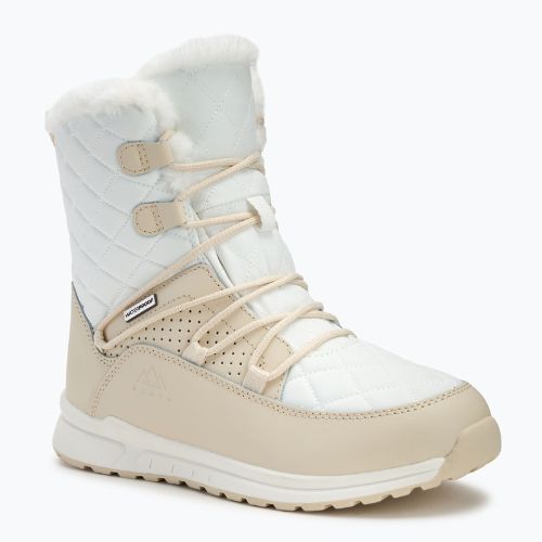 Śniegowce ocieplane damskie KADVA Summit Mid WaterProof 3M Thinsulate biały