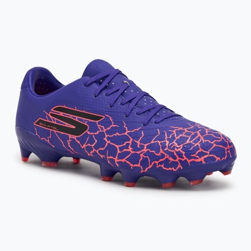 Buty piłkarskie męskie SKECHERS SKX Academy Gold 1.5 FG purple