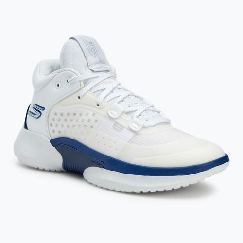 Buty do koszykówki męskie SKECHERS SKX Resagrip white/blue