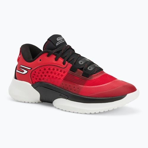 Buty do koszykówki męskie SKECHERS SKX Resagrip red/black