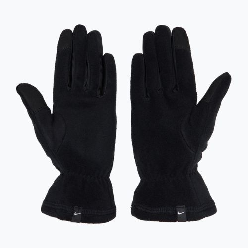 Rękawiczki do biegania damskie Nike One Therma-Fit Fleece black/white