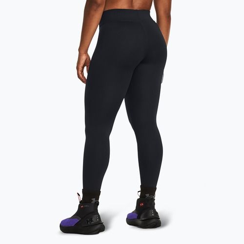 Legginsy treningowe damskie Under Armour ColdGear Authentics black/white