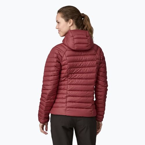 Kurtka puchowa damska Patagonia Down Sweater Hoody oxide red