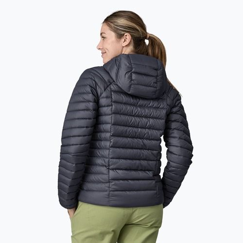 Kurtka puchowa damska Patagonia Down Sweater Hoody smolder blue