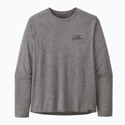 Longsleeve męski Patagonia Cap Cool Daily Graphic Shirt 73 skyline/feather grey