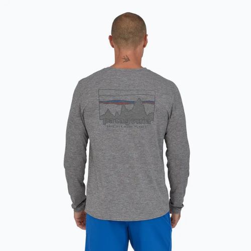Longsleeve męski Patagonia Cap Cool Daily Graphic Shirt 73 skyline/feather grey