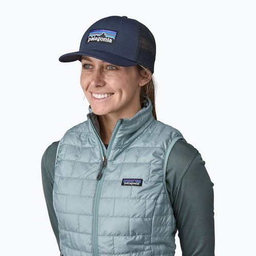 Czapka z daszkiem Patagonia P-6 Logo Trucker naw navy