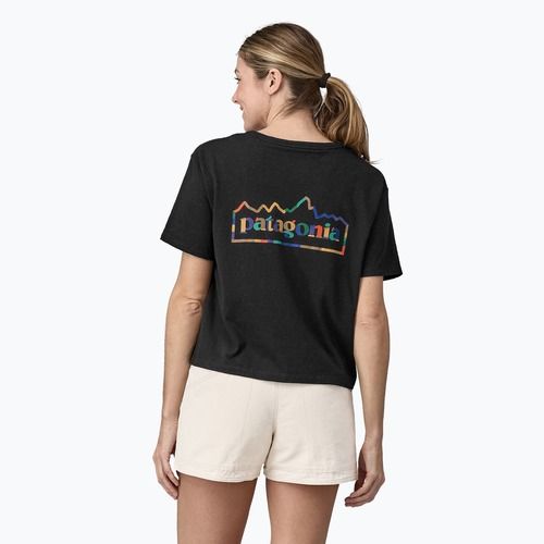 Koszulka damska Patagonia Unity Fitz Easy Cut Responsibili ink black