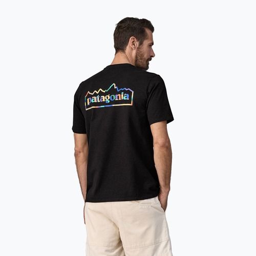 Koszulka męska Patagonia Unity Fitz Responsibili ink black