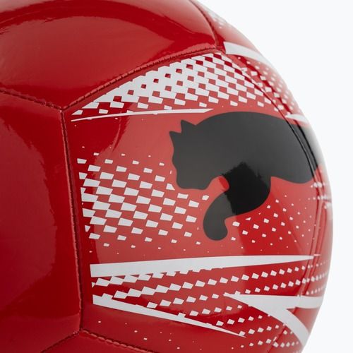 Piłka do piłki nożnej PUMA Attacanto Graphic puma red/puma white/puma black rozmiar 5