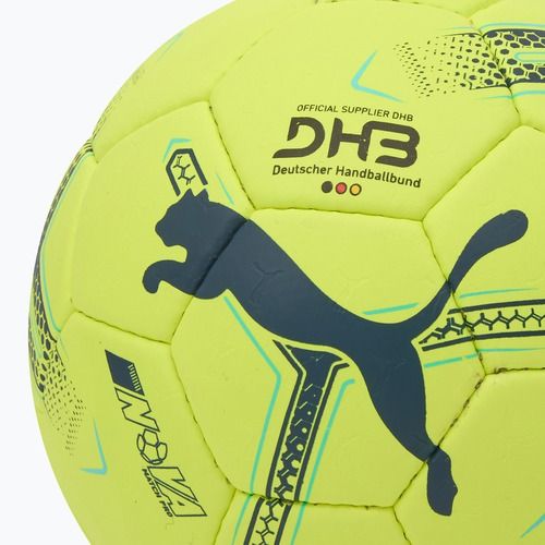 Piłka do piłki ręcznej PUMA Nova Match Pro fizzy apple/grey skies rozmiar 3