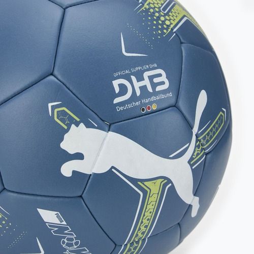 Piłka do piłki ręcznej PUMA Nova Training blue horizon/puma white/fizzy apple rozmiar 3