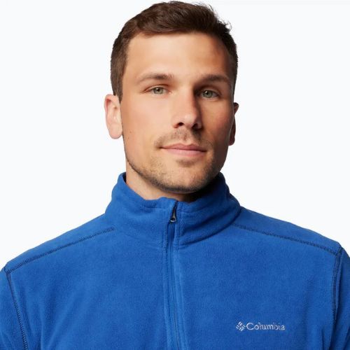 Bluza polarowa męska Columbia Klamath Range II HZ mountain blue