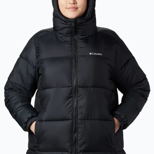 Kurtka damska Columbia Puffect II Mid Hooded black