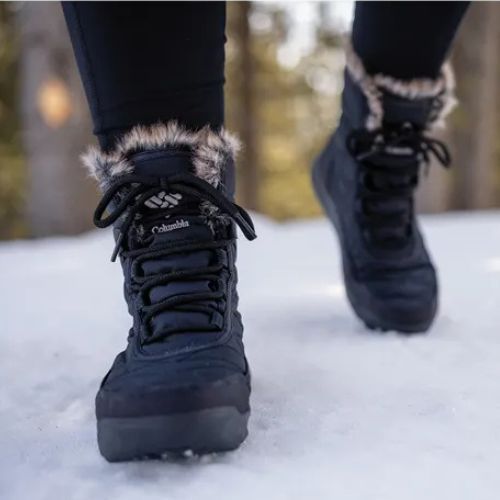 Śniegowce damskie Columbia Minx Shorty IV black/ titanium ii