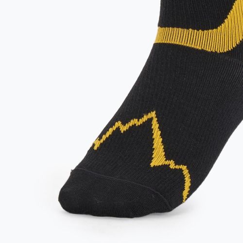 Skarpety La Sportiva Snowrun black/yellow
