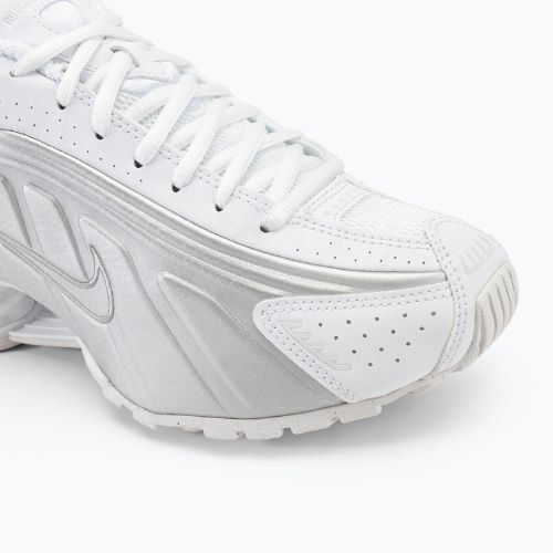 Buty damskie Nike Shox R4 Shox R4 white/metalicsilver/max orange
