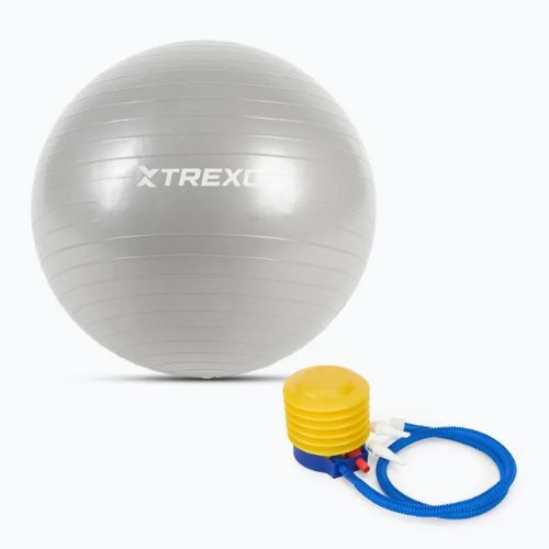 Piłka gimnastyczna XTREXO TXO-B4Z007-GY 55 cm szary