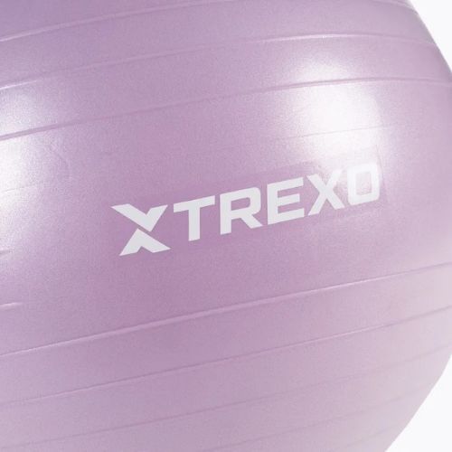 Piłka gimnastyczna XTREXO TXO-B4Z008-VT 65 cm fioletowy