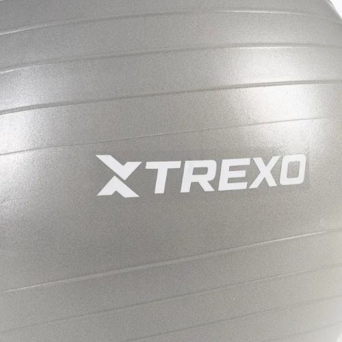 Piłka gimnastyczna XTREXO TXO-B4Z008-GY 65 cm szary