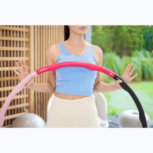 Hula hop masujące XTREXO TXO-B4Z035-PK różowy
