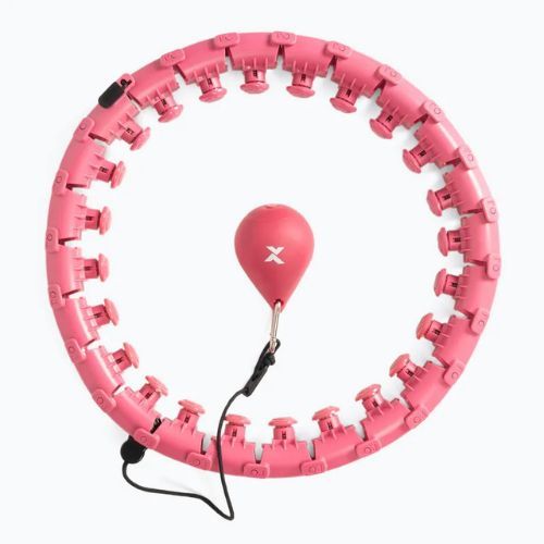 Hula hop z obciążeniem XTREXO TXO-B4Z036-PK różowy