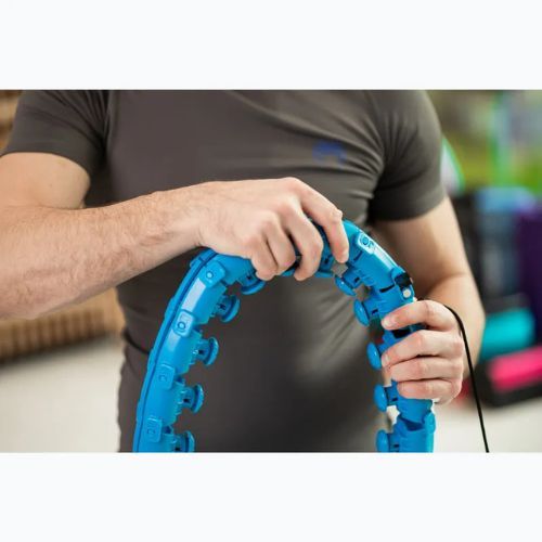 Hula hop z obciążeniem XTREXO TXO-B4Z036-GN niebieski