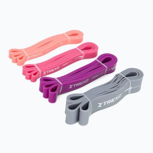 Zestaw gum oporowych XTREXO TXO-B4Z046-ALL wielokolorowy