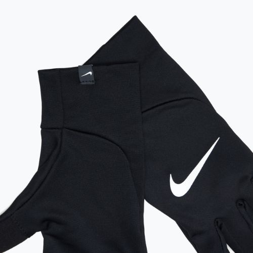 Rękawiczki do biegania damskie Nike Pacer Lightweight RG black/black/silver