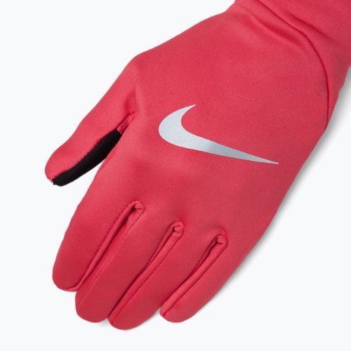 Rękawiczki do biegania damskie Nike Pacer Lightweight RG aster pink/aster pink/silver