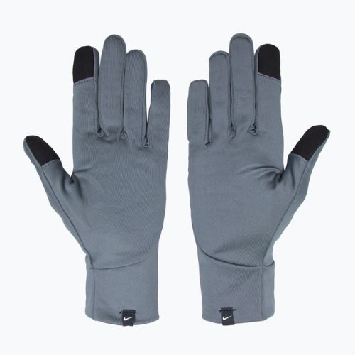 Rękawiczki do biegania męskie Nike Pacer Lightweight RG smoke grey/smoke grey/silver
