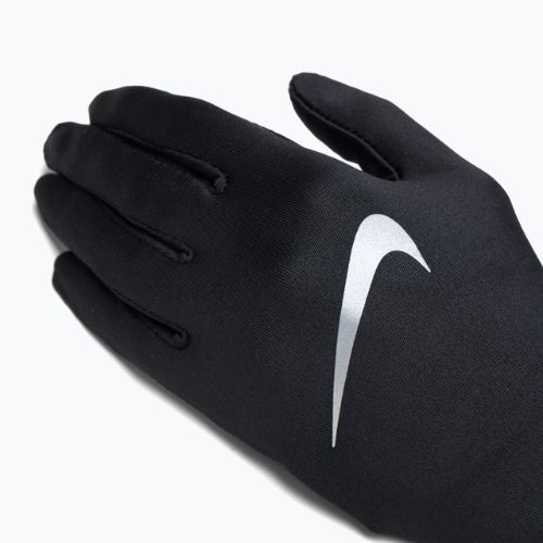 Rękawiczki do biegania Nike Pacer Liner RG black/silver